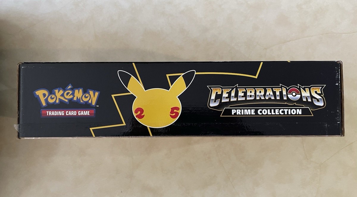 Pokemon TCG 25th Anniversary Celebrations Prime Collection Box for