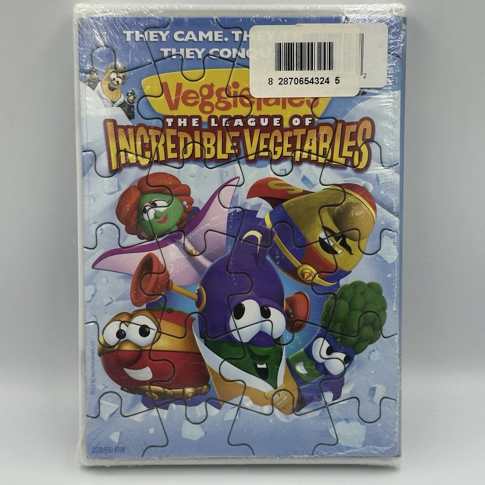 VeggieTales : The League of Incredible Vegetables DVD New/Sealed FREE US SHIP - Image 2 of 4