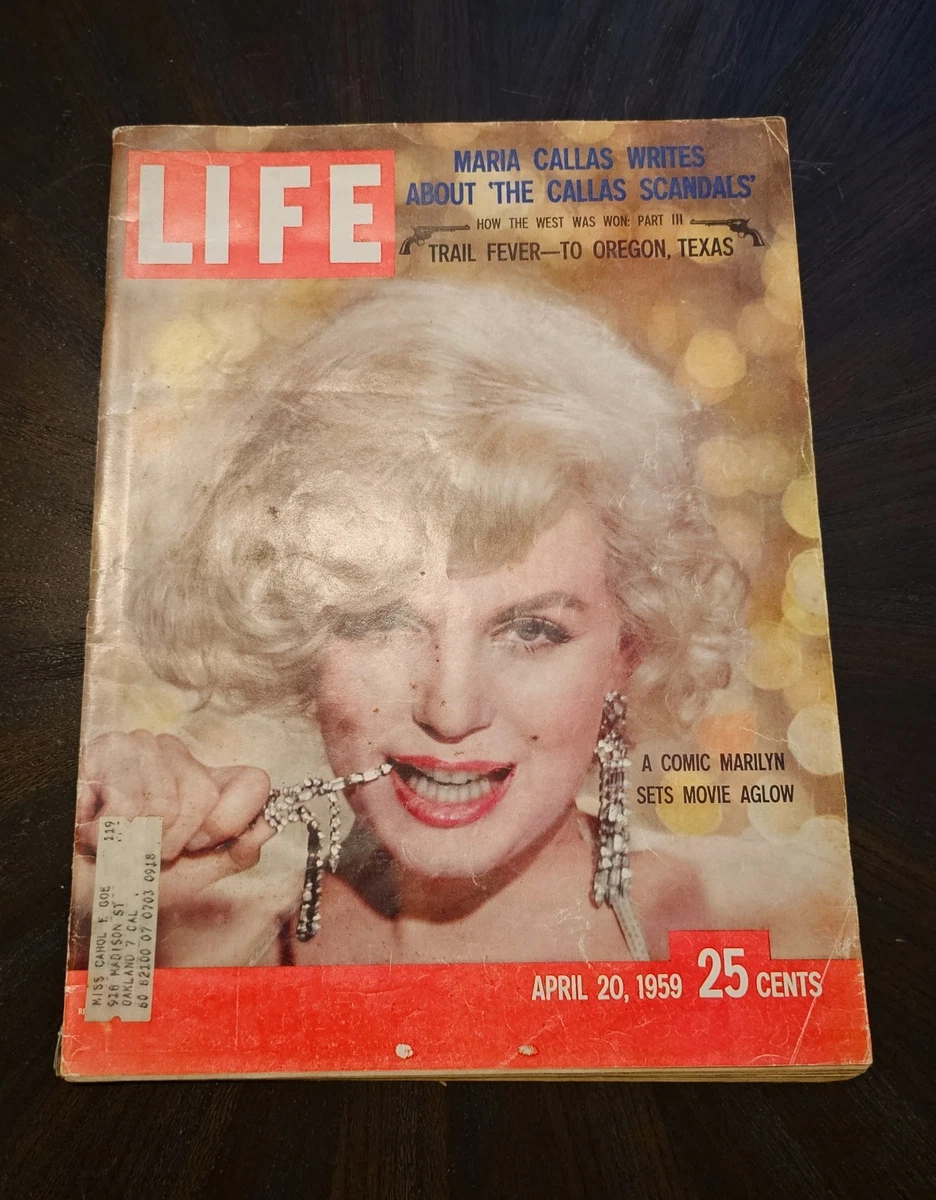 Marilyn Monroe Life Magazine for sale | eBay