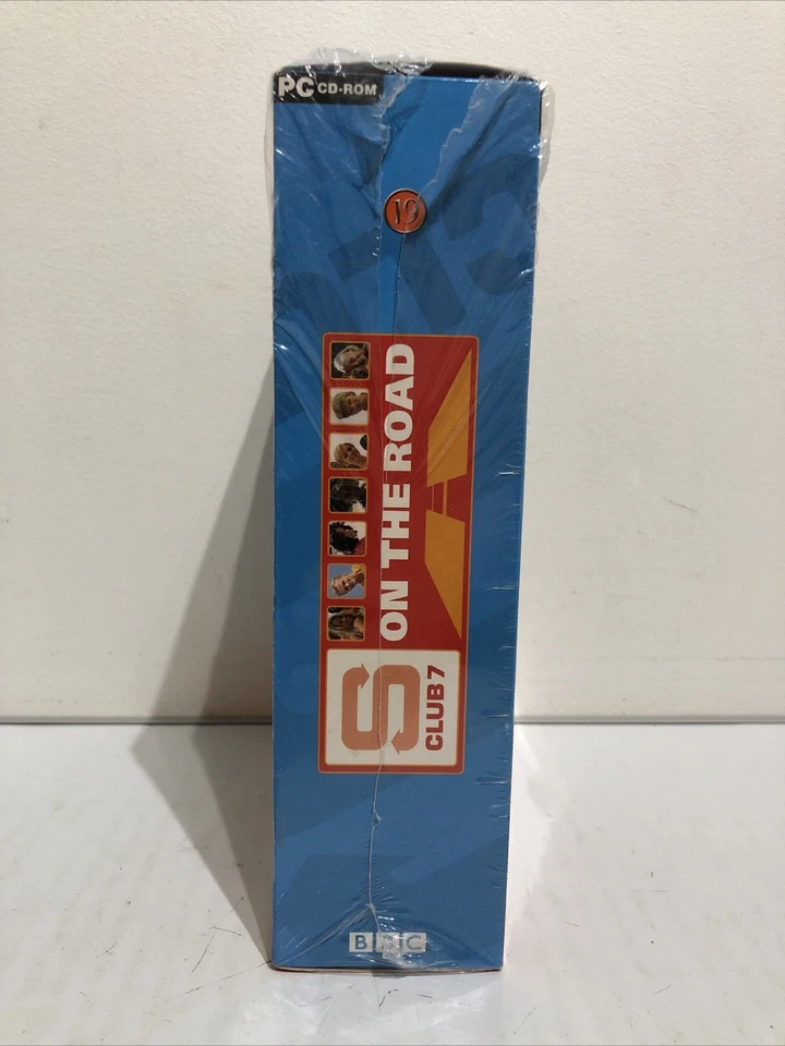 SUPER RARE - S Club 7 On The Road PC CD ROM Game 2001 + Headset/Microphone NEW - Image 3 of 4