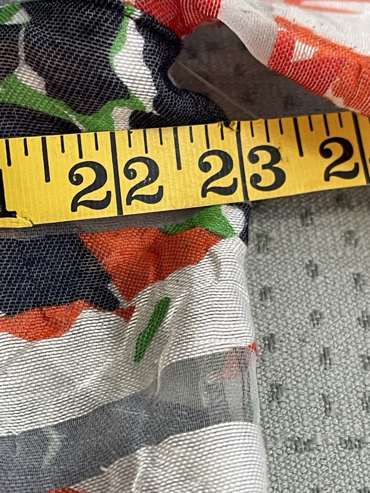 Ruby Rd. Burnout Sheer Zip Jacket Paint Splatter … - image 8