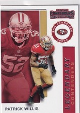 2019 CONTENDERS LEGENDARY PATRICK WILLIS SAN FRANCISCO 49ERS FOOTBALL NFL - 3