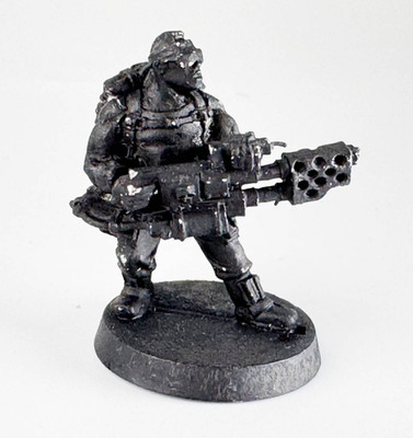 3rd Ed 40K Metal Catachan Heavy Flamer   Classic Imperial Guard   OOP V2 Glasses