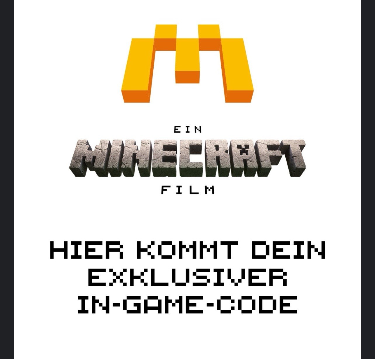 Minecraft „Exklusiver In Game Code“ !Direkte Lieferung