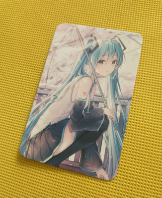 Hatsune miku Waifu Goddess Story Anime Girl card