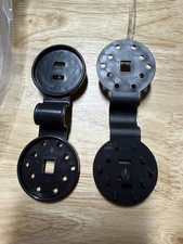 50pcs Heavy Duty Waterproof Plastic Shade Cloth Clips Black for Garden Patio