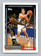 1992-93 Topps #343 Jeff Hornacek Near Mint or Better