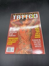 INTERNATIONAL TATTOO ART MAGAZINE August 1994 JAK  MARIO BARTH LYLE TUTTLE