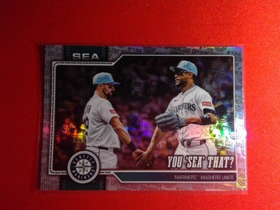 2026 Topps Series 1 - Julio Rodriguez, Cal Raleigh #168 Opening Day SEA Mariners