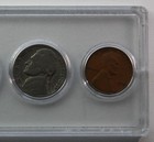 1939 US Coin Year Set: Nice Half-Dollar, Quarter, Dime, Nickel and Cent –Silver — photo 4