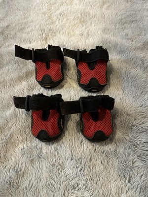 Ruffwear Bark n Boots Grip Trex - Red Dog Boots Reflective - Vibrams Sz XX Small