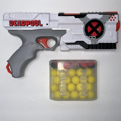 Nerf Rival Deadpool WHITE Kronos XVIII-500 With 25 Rounds