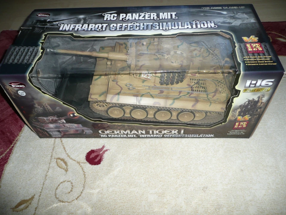 rc panzer tiger 1/16 torro