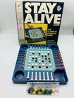 Vintage 1971 Stay Alive Game by Milton Bradley #4105 Made in USA