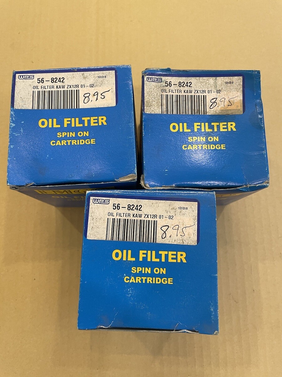 3pk EMGO 10-24420 Kawasaki Ninja ZX-6R ZX-9R ZX-12R Oil 3pk EMGO 10-24420 Kawasaki Ninja ZX-6R ZX-9R ZX-12R Oil