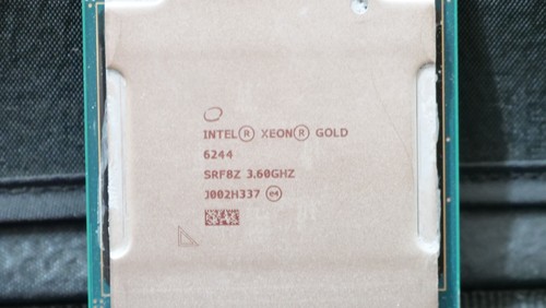 Intel Xeon Gold 6244 3.6GHz 8-cores / 16-threads CPU - Picture 2 of 3
