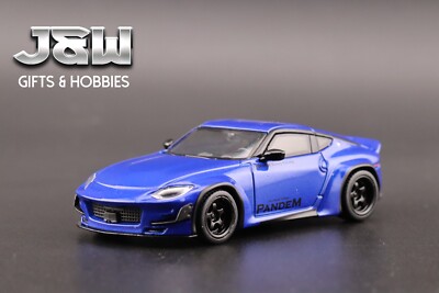 Mini GT MGT00778LHD Nissan Z Pandem Seiran Blue Die Cast 1/64