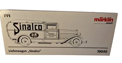 Märklin 19040 Sinalco-Lieferwagen Blech-Baukastenauto wie NEU! OVP BL 1705-14-7