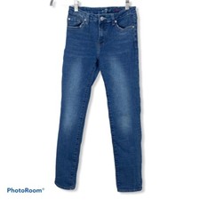 7 for all mankind slimmy kids jeans size 10 stretch