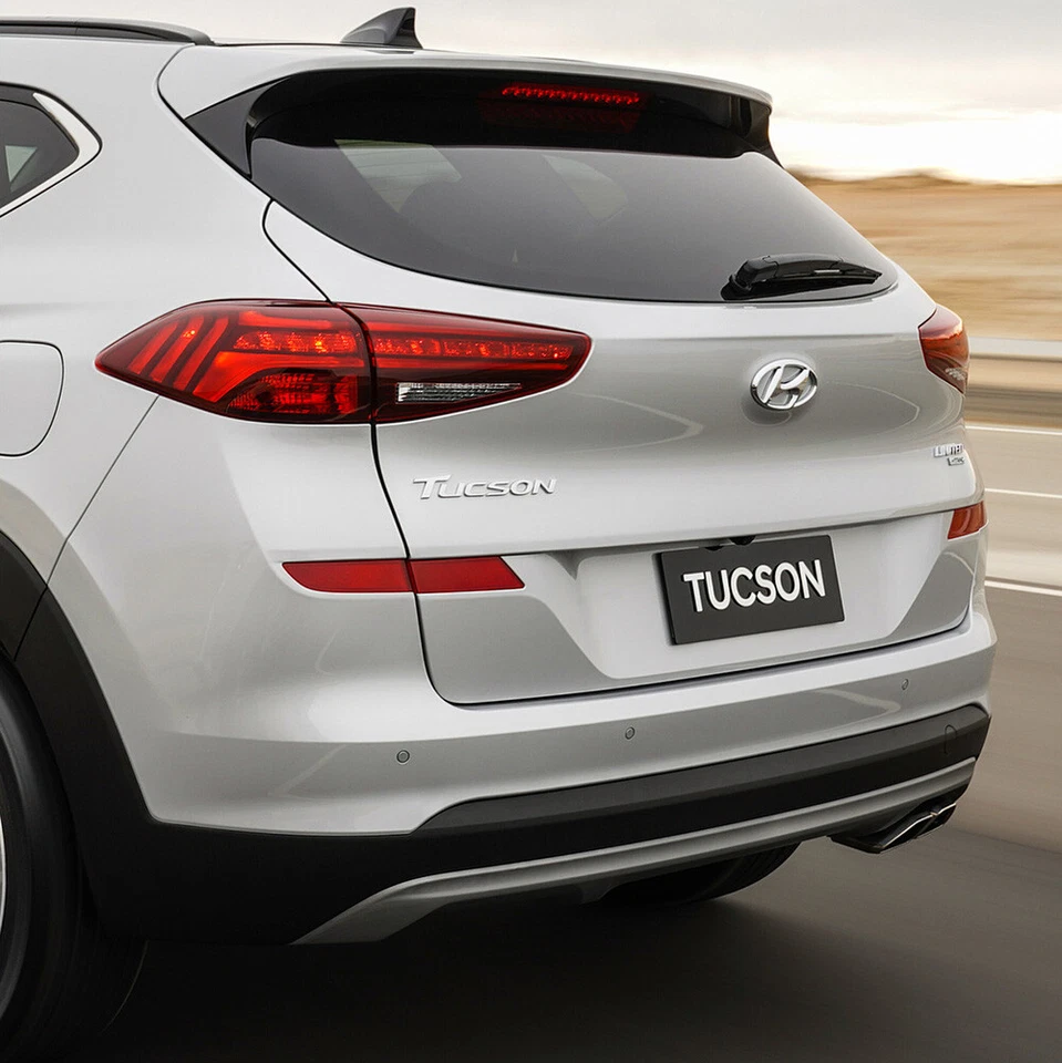 For 19-21 Hyundai TUCSON Rear Liftgate Nameplate Emblem Badge Letter Chrome - Imagem 4 de 4