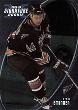 Steve Eminger #200 2002-03 Be a Player Signature Series Washington Capitals