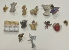 Angel Pin And Brooch Lot 14 Brooches + Lapel Pins Vintage Some Signed