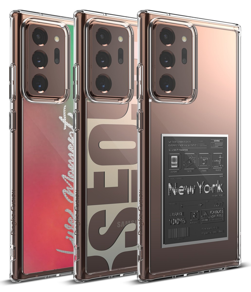 For Samsung Galaxy Note 20 Note 20 Ultra Case Ringke [FUSION Design]  Cover