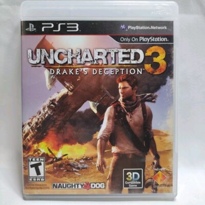 Uncharted 3 Drake's Deception for PS3 Playstation 3 Complete