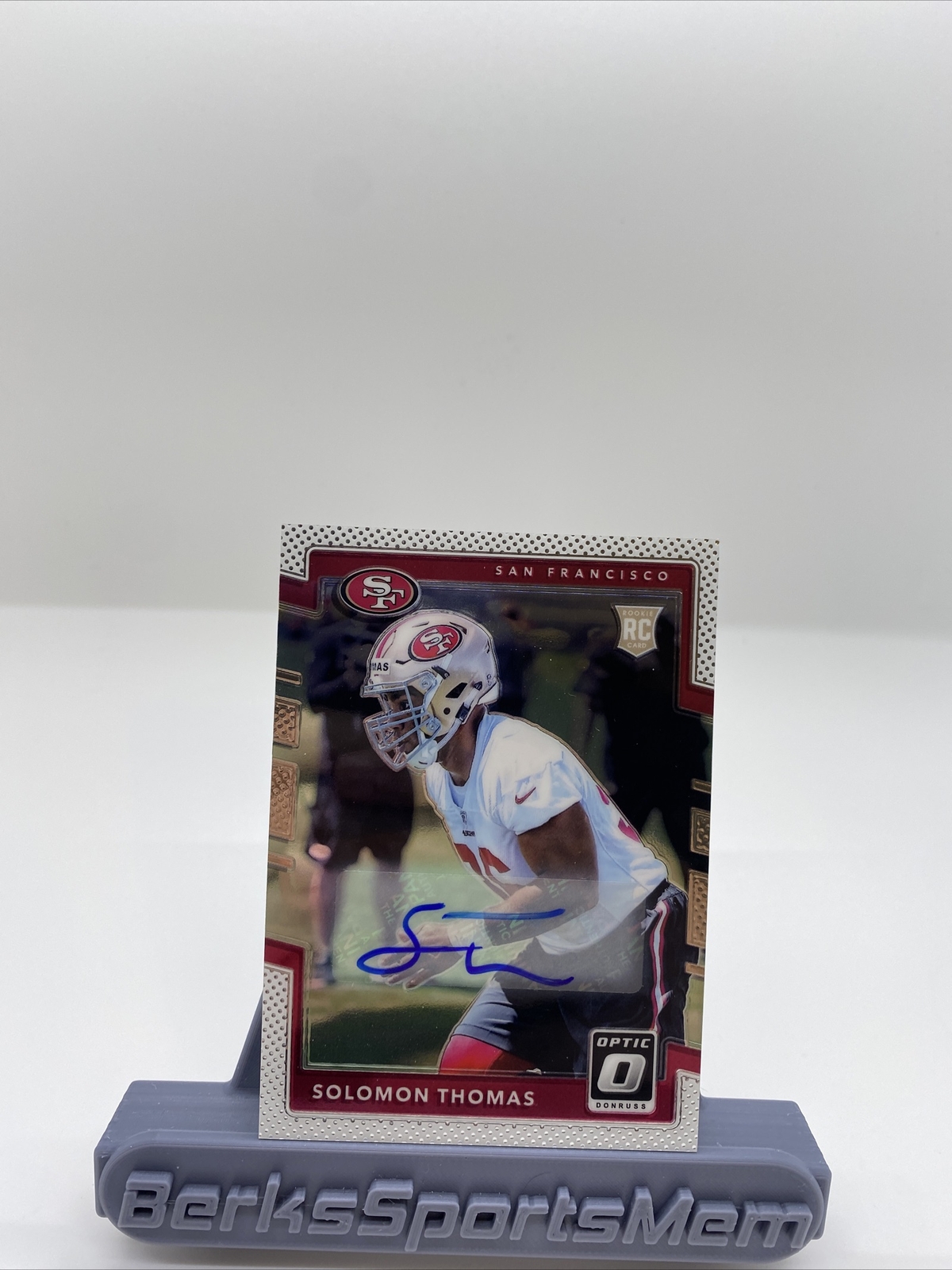 2017 Donruss Optic Rookies Holo Solomon Thomas #116 Rookie Auto RC