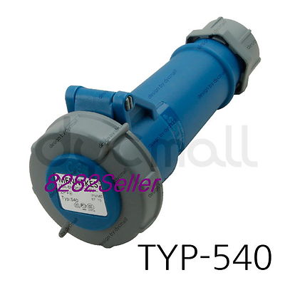 MENNEKES TYP 540 Part no.540 [IP67 230V 16A 2P+E] screw terminals single body