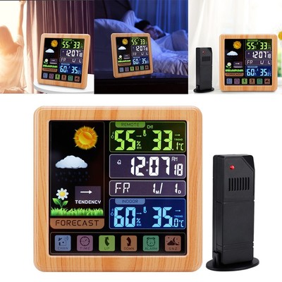 Anspruchsvolles multifunktionales Wetterdisplay f��r moderne Wohnr?ume