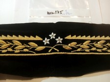 Frankreich Mützen Abzeichen Handgestickt golden General 3 Sterne 1 Stück (mm575)