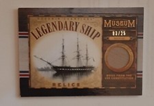 2021 Upper Deck Goodwin Champions Legendary Ship 03/25  Museum Ship #MCN-10