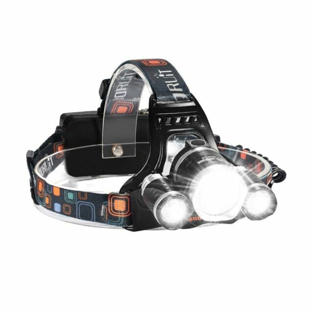 Headlamp LED 5000 Lumens Max} 4 Modes Waterproof Head Flashlight Light