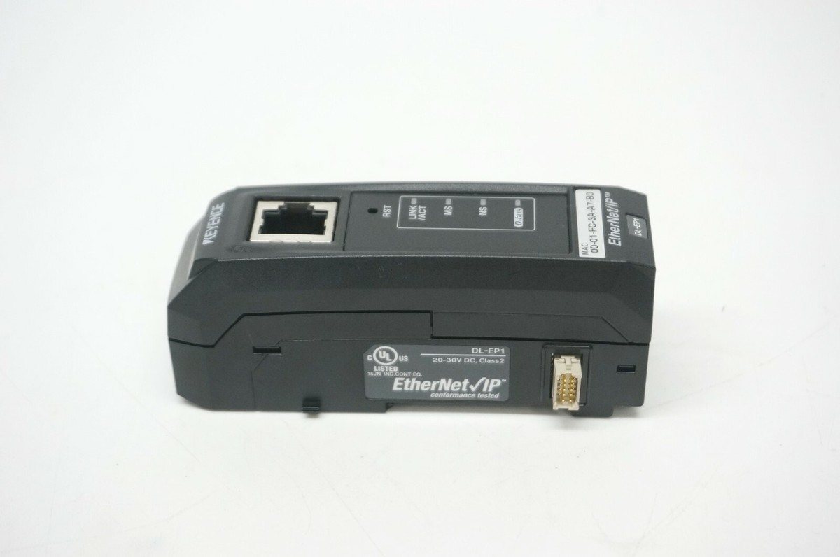 KEYENCE EtherNet/IP 接続デバイス　DL-EP1 Keyence DL-EP1 EtherNet/IP Network Compatible Communication