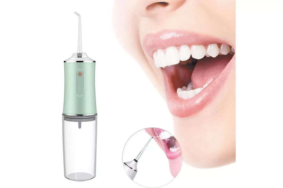 Idropulsore Dentale Elettrico Portatile Irrigatore Orale Per Cura Denti - Immagine 2 di 4