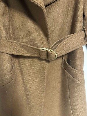 Eleganter Camel Mantel von MNG Basics   Perfekt für Herbst und Winter