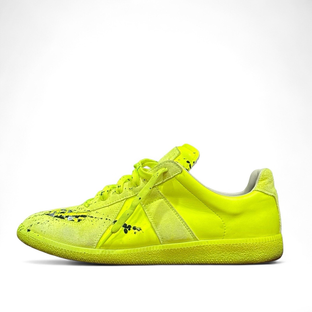 MAISON MARGIELA 'MERCURY REPLICA' Fluo Yellow Paint Splatter MAISON MARGIELA 'MERCURY REPLICA' Fluo Yellow Paint Splatter