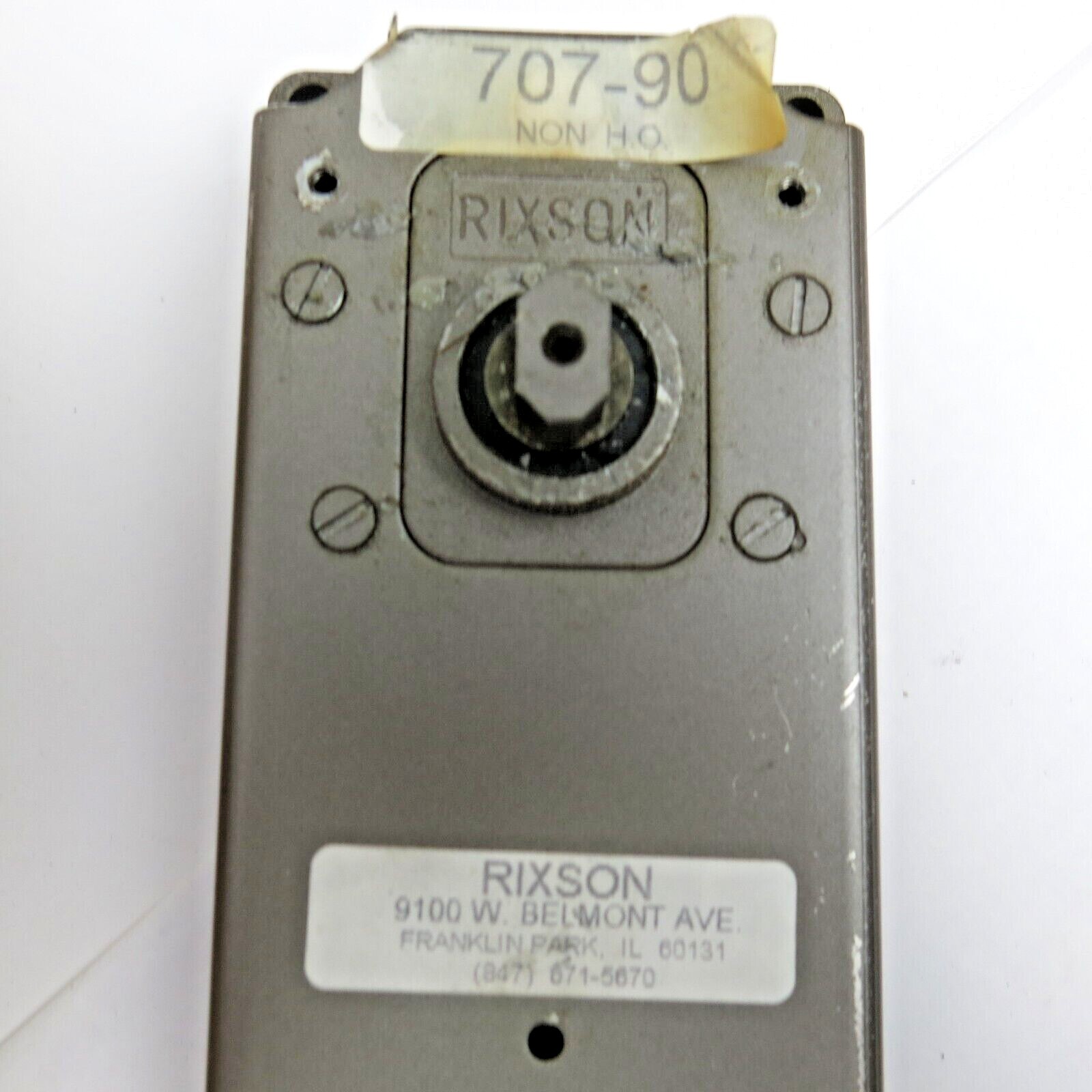 RIXSON 700 SERIES CONCEALED OVERHEAD CENTER HUNG DOOR CLOSER 70790 LH