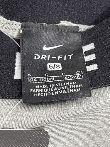 Girl’s Nike Dri-Fit Capri Leggings Color Dk Grey Heather Size 5 / S NWT MSRP $30 - Picture 10 of 10
