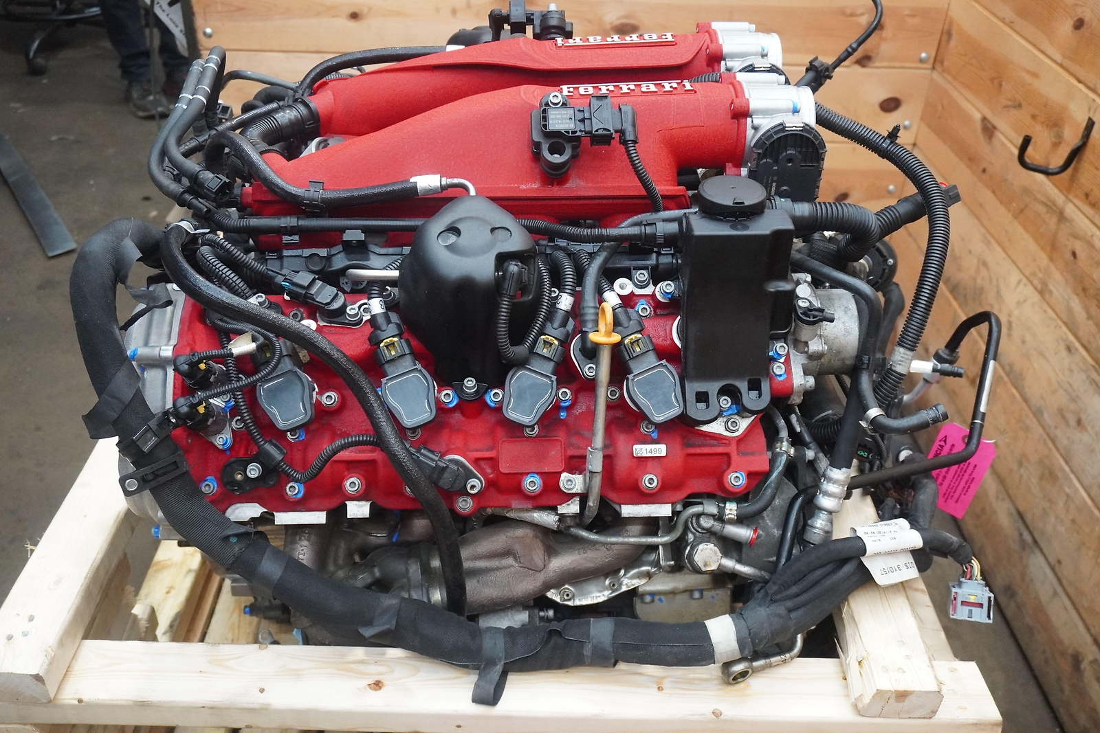 Engine Motor Ferrari California T 3.9L V8 Turbo F154BB 315544 Complete Dropout