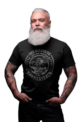Der Nordische Gott der Ungeduld Hammersbald Viking T-Shirt  V048