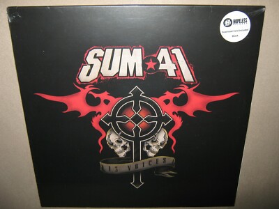 SUM 41 ~ 13 Voices MINTY FACTORY SEALED New BLACK Vinyl LP 2016 + Mp3Download?