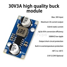 DC-DC 6V-30V to 5V/9V/12V Step-down Power Supply Module Mini Buck Module 3A