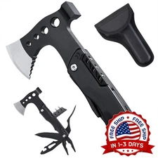 Martillo Multiherramienta para Supervivencia Equipo de Camping Compacto y Versát