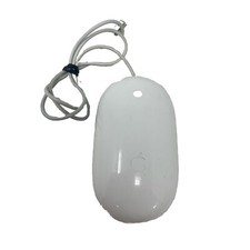 Genuine White Apple Computer Wired USB Mighty Mouse A1152 