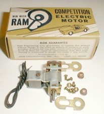 RAM DC 283 Slot Car Motor Sidewinder 9 Volt Vintage Original NOS with Box