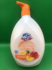 Wish Ultra Refreshing Body Wash Peach  Orange Blossom 33.8 Oz