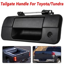 Tailgate Handle For 2007-2013 Toyota Tundra Truck Exterior Parts Textured Black