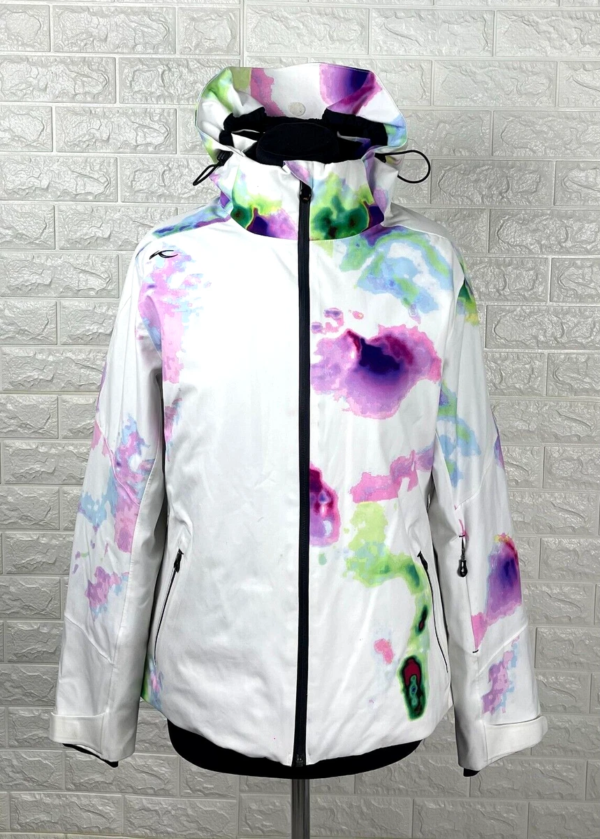 Tie dye online ski jacket womens